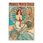 Alphonse Mucha Monaco, Monte-Carlo, 1897 posters