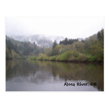 Alsea River Postcard