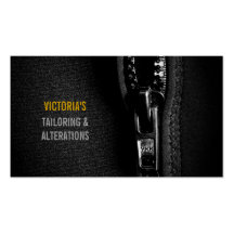 Alteration, Tailor , Tailor, Seamstress Business Cards