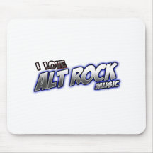 Alternative Rock I Love ALT ROCK Mousepad