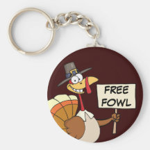 Alternatives to Turkey for Thanksgiving Dinner Key Chains