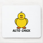 Alto Chick Mouse Pads