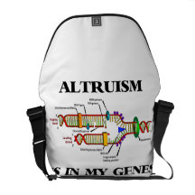 Altruism Is In My Genes (DNA Replication) Courier Bags