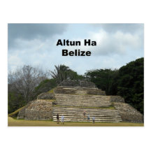 Altun Ha, Belise Postcard