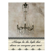 Always be the Light Post Card