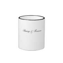 always & forever coffee mugs