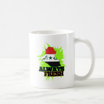Always Fresh Iraq Coffee Mugs