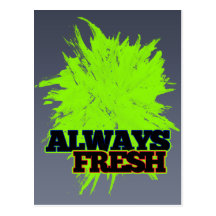 Always Fresh Northern Mariana Islands Postcard