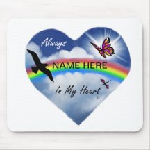 Always In My Heart Mouse Mat
