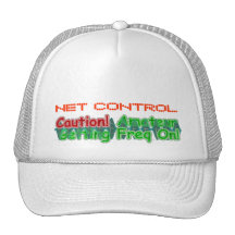 Amateur Getting Freq On & net-control hat
