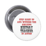 Amazing History Teacher In Action Buttons