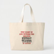 Amazing History Teacher In Action Tote Bag