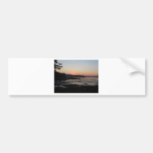 amazing sunset bumper sticker