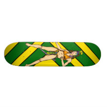 Amazon Women Warriors Custom Skateboard