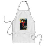 Ambassadeurs: Artistide Bruant by Toulouse Lautrec Apron