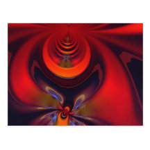 Amber Goddess – Orange and Gold Passion Post Cards