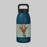 Amber Peeking Giraffe  Liberty Bottle water bottles