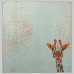 Amber Peeking Giraffe Napkin napkins