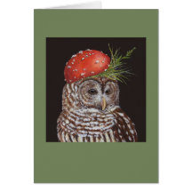 Amelie the owl card