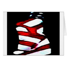 America 4th of July Celebrations Patriotic Designs Greeting Card