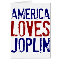 AMERICA LOVES JOPLIN CARDS