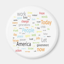 America Tags Fridge Magnets