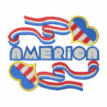 America with heart jacket