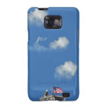 American Bald Eagle and American Flag Galaxy S2 Cases