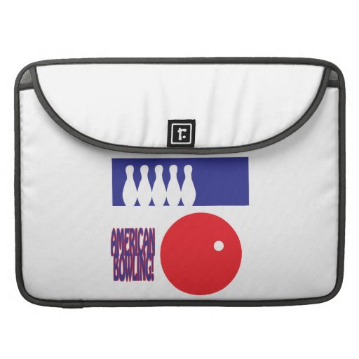 American Bowling Sleeves For MacBook Pro