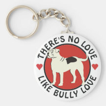 American Bulldog - Bully Love Key Chains