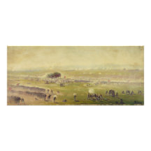American Civil War Picketts Charge by Edwin Forbes Personalized Invite