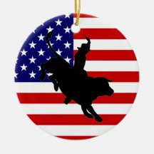 American Cowboy Ornament