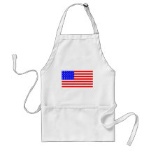 AMERICAN FLAG APRONS