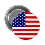 American flag button