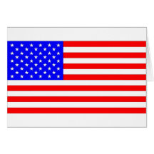 AMERICAN FLAG GREETING CARDS