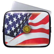 American Flag Laptop Sleeve