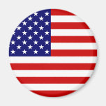 American flag magnet