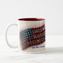 American Flag Mugs