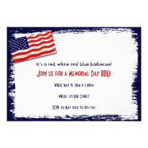 American Flag Popsicle Stick Folkart Announcements