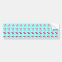 American Flag Stars Bumper Sticker
