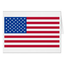 American Flag T shirts and Gifts Greeting Card