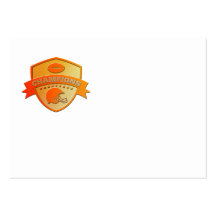 american football champions shield business card templates