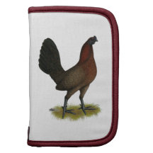 American Game Black Red Hen Organizer