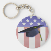 American Graduate Keychain