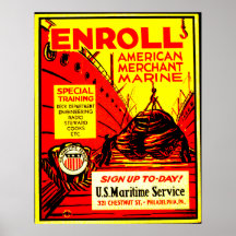American Merchant Marine - Enrol Today ! Print