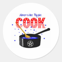 American Pagan Cook Sticker