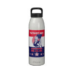 American Patriot Day Poster 911 Greeting Card Reusable Water Bottles