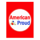 American Proud Postcard