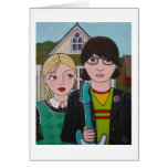 american rockers greeting cards