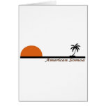 American Somoa Greeting Card